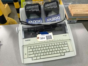 lot 364 image: Brother ML100 Typewriter and ribbons