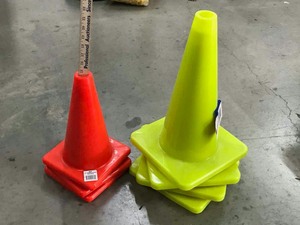 lot 380 image: (7) Assorted Cones