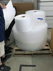 lot 397 image: Pallet  Large Rolls Bubble Wrap, fom wrap