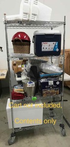 lot 407 image: Party Set, Chafing Pans, Ice Chests, Sugar Shakers, etc.