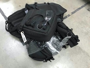 lot 424 image: Ballistic Nylon Cases and Backpacks, black (10)