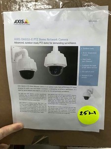 lot 427 image: Axis Mod. Q6032-E PTZ Dome Network Camera