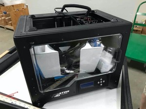 lot 428 image: Flashforge Creator Pro 3D Printer and supplies