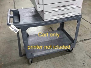 lot 435 image: Rubbermaid Commercial Cart, 36 x 25 x 32