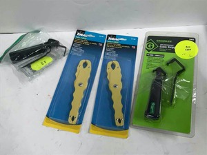lot 451 image: Ideal Safety Grip Fuse Pullers, Greenline Cable Stripper 1903,