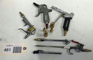 lot 461 image: Air Chucks, Blow Guns