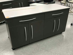 lot 488 image: Commercial Buffet Cabinet on Casters