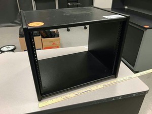 lot 495 image: Black Media Rack Mount Case