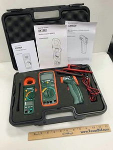 lot 569 image: ExTech Mod. TK430-IR Industrial Trouble Shooting kit (missing ac voltage detector)