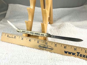 lot 772 image: Fruit Knife  Stainless, Haines City Citrus Growers Assn., Hill Top Brand