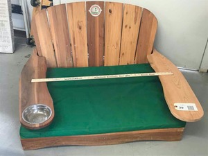 lot 29 image: Adirondack Chair for Dogs