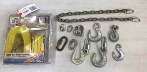 lot 103 image: Ratchet tiedown & Hooks