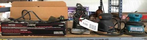 lot 108 image: (4) Sanders makita, black & decker, porter cable, craftsman