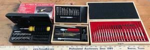 lot 111 image: X-Acto Set, 41 Pc. Bit & Socket Set, Precision Screw Driver Set