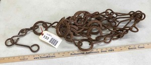 lot 133 image: Assorted iron rings