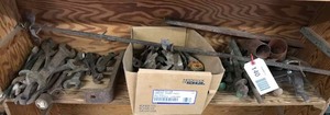 lot 140 image: Tractor Parts & Asst. Wrenches