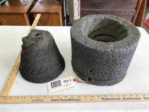lot 146 image: Stone Grinding Wheel (two pieces)