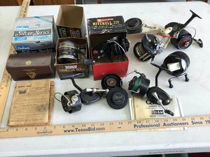 lot 147 image: Old fishing reels