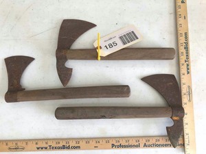 lot 185 image: (3) Hatchets