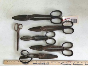 lot 193 image: Tin Snips and Shears