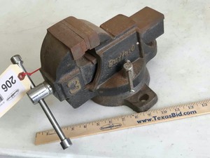 lot 206 image: Buffalo 3 Bench Vise