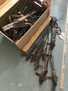 lot 216 image: Old Traps