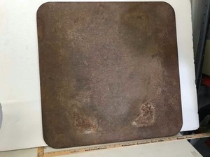 lot 219 image: Stove Mat (30x30 walnut)