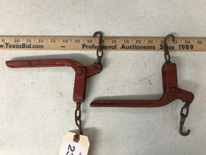 lot 236 image: Chain Tighteners