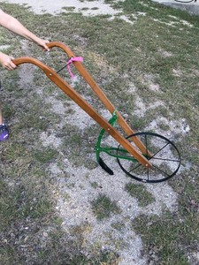 lot 486 image: Restored John Deere Push Plow