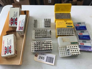 lot 245 image: Ammo  Reloads, Partial Boxes, (3) Boxes Shot Shells (38357)