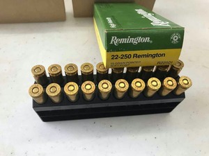 lot 259 image: Ammo  22-250