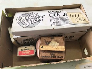 lot 263 image: CO-2 Cartridges & BBs