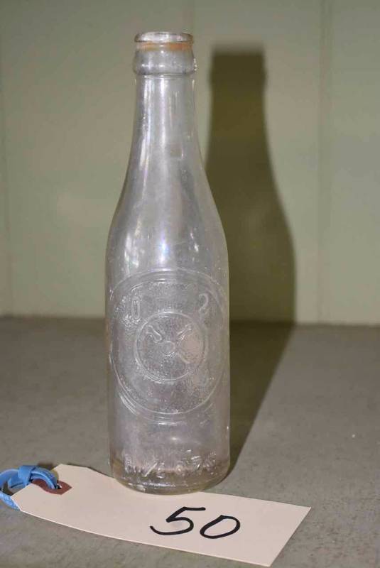 lot 50 image: Antique Bottle Dr. Pepper 10-2-4 Brownwood Tx.