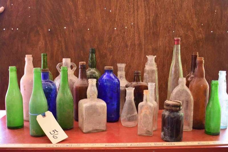 lot 56 image: Old Bottles