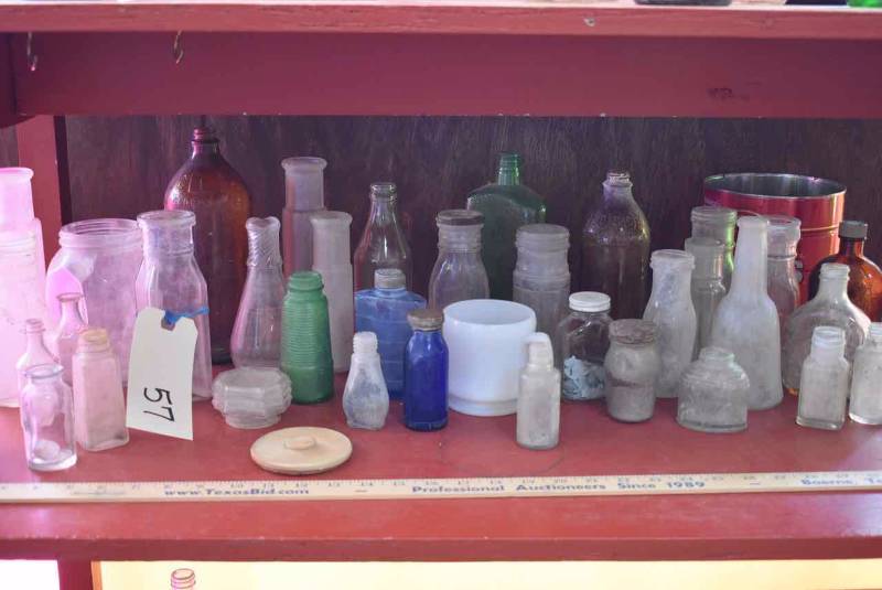 lot 57 image: Old Bottles