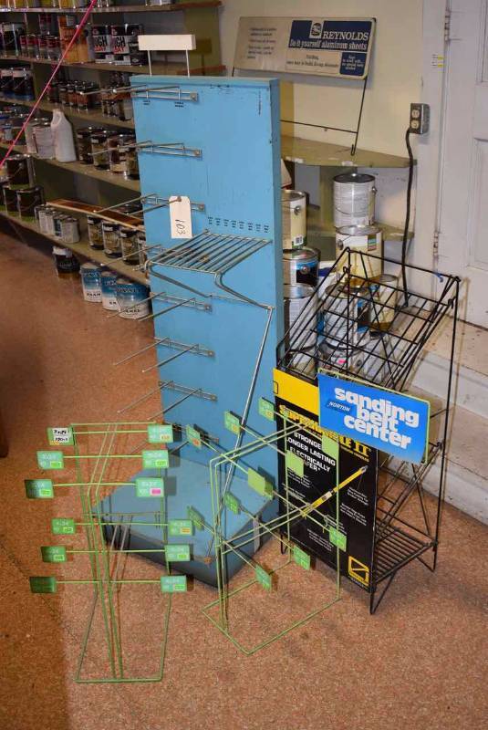 lot 103 image: (4) Wire Displayers