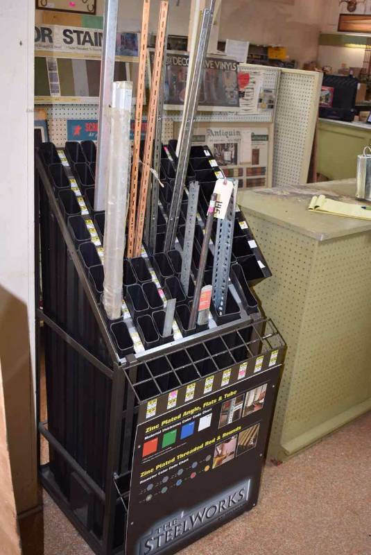 lot 145 image: Hardware Displayer Angles, Flats & Tubes with some material