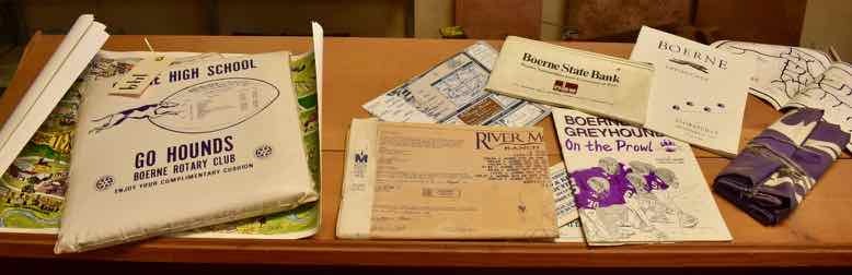 lot 149 image: City of Boerne & Highschool Items Map, Blue Print, Programs, Etc.