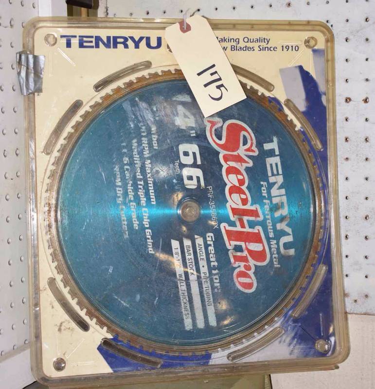 lot 175 image: Saw Blade, Ferrous Metal, Tenryu