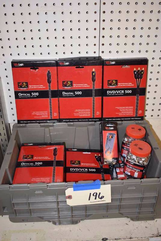 lot 196 image: An Assortment of Connectors