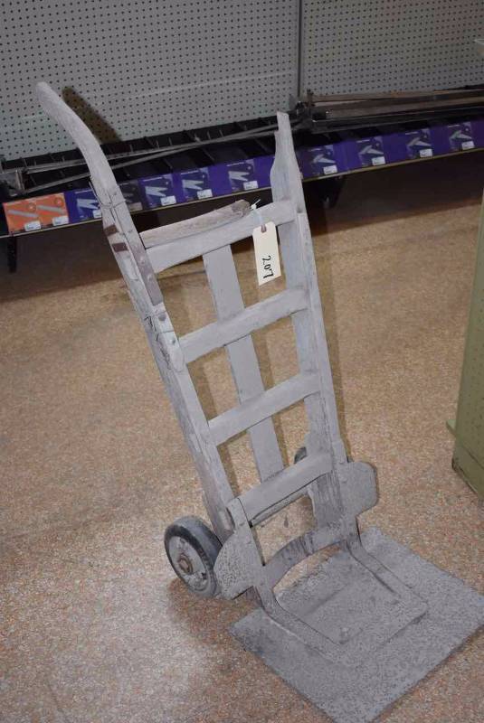 lot 207 image: Antique Hand Truck (broken handle)