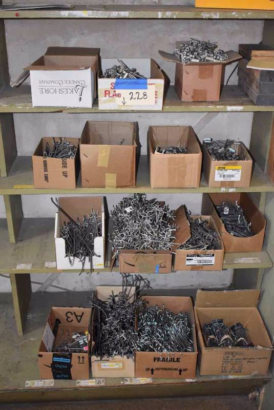lot 228 image: Asst. Peg Board Hooks