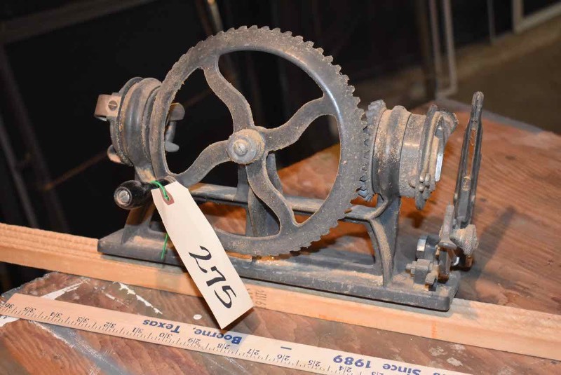 lot 275 image: Vintage  Star Window Shade Machine Model B