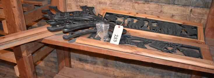 lot 283 image: In Kit Form  Patio Bench (kids size)