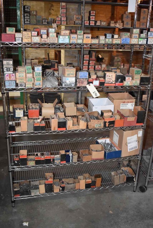 lot 290 image: Washers, Screws, Stove Bolts, Etc.