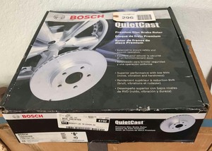 lot 296 image: Bosch Disc Brake Rotor 16010169.