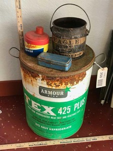 lot 250 image: Vintage Product Tins