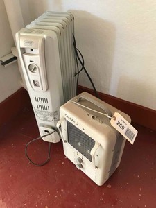 lot 269 image: (2) Electric Heaters