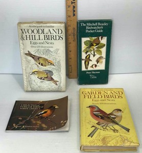 lot 80 image: (4) Books  BirdNest & Eggs Identification