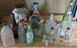 lot 120 image: Bottles & Jar